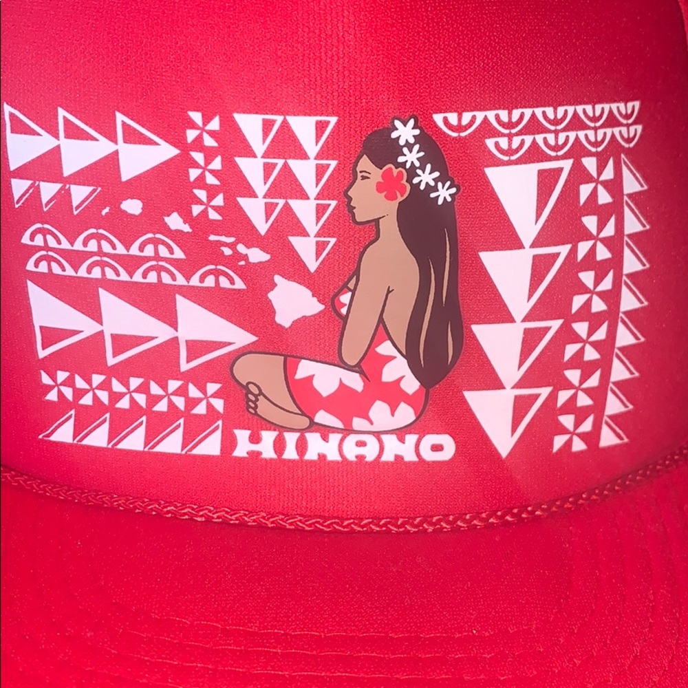 Red Hinano Hat